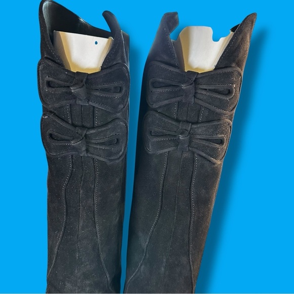 NWT Sarah Flint ‘Marina 85’ Boot in “Black Crosta Suede Leather” Size 11 - Picture 16 of 16